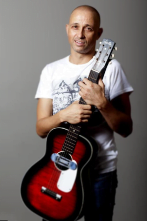 Blues and rock musician Diesel (Mark Lizotte)